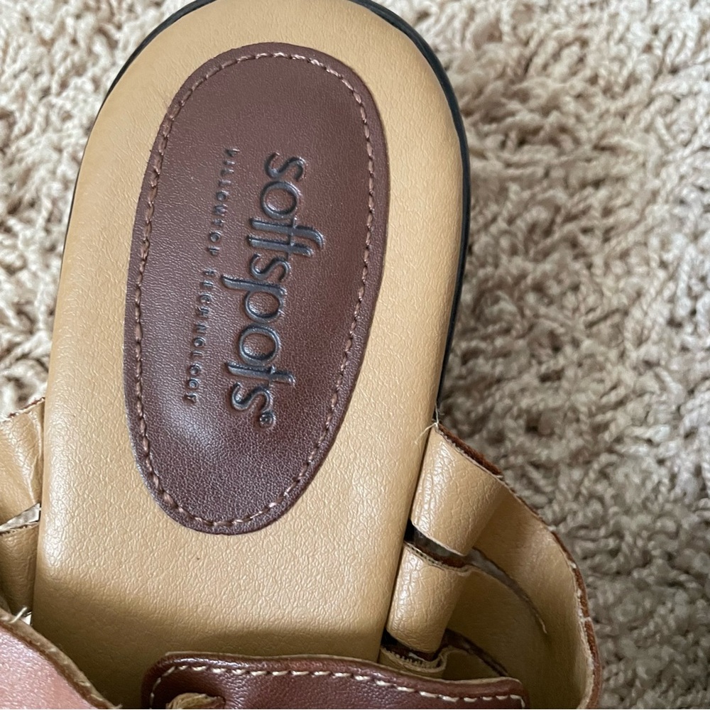 Brown Leather Sandals - Picture 3 of 6